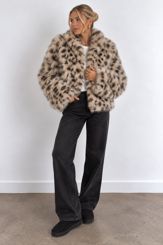DEMURE - LIMITED EDITION FAUX FUR COAT