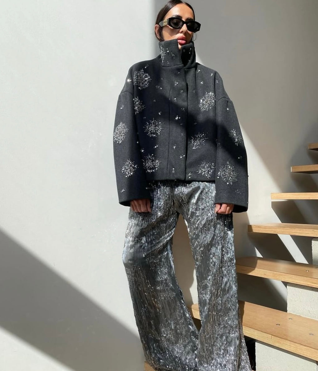 ELSA - EMBELLISHED JACKET