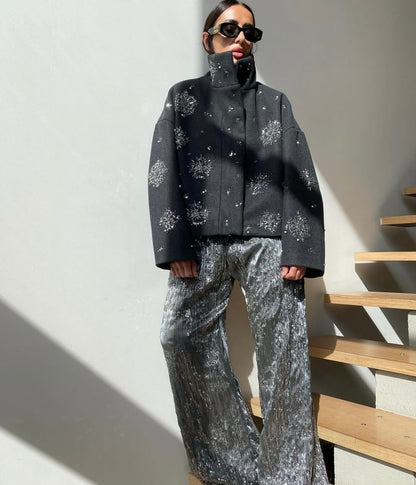 ELSA - EMBELLISHED JACKET