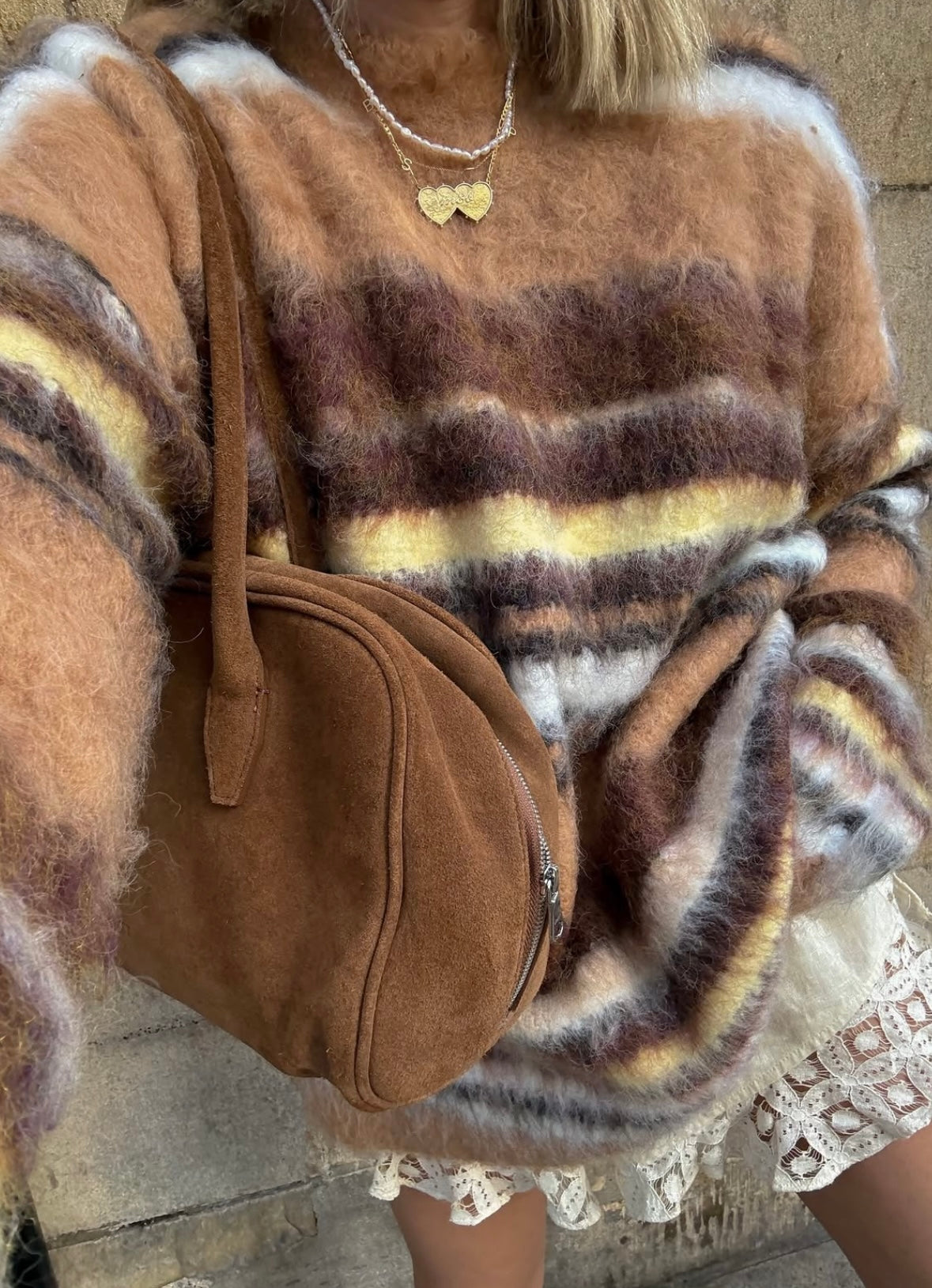 BRIDGETTE - STRIPED KNITTED JUMPER
