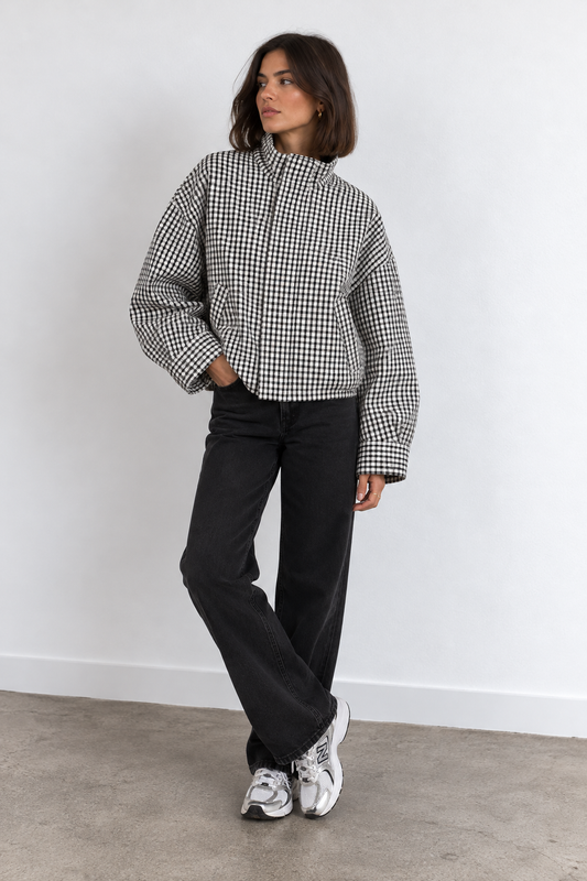 ALIX - GINGHAM JACKET