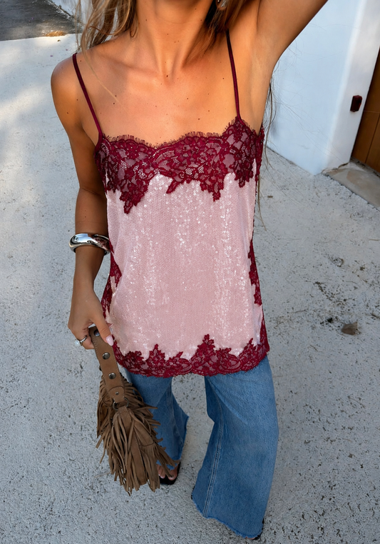 NOVA - SEQUIN MINI DRESS