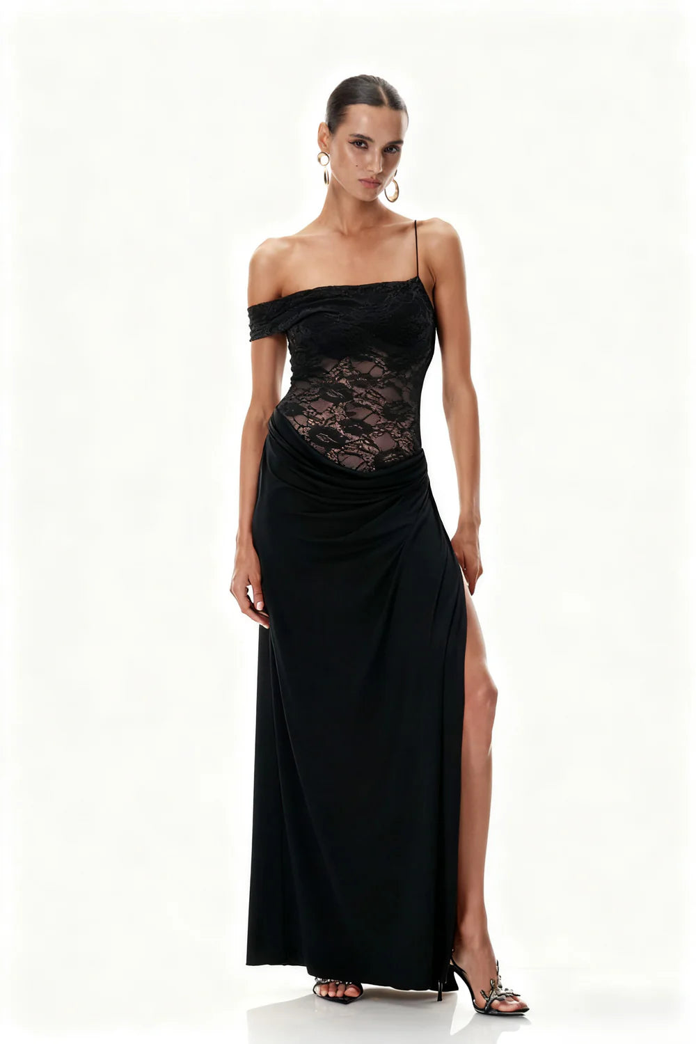 OPEHLIA - LACE MAXI DRESS