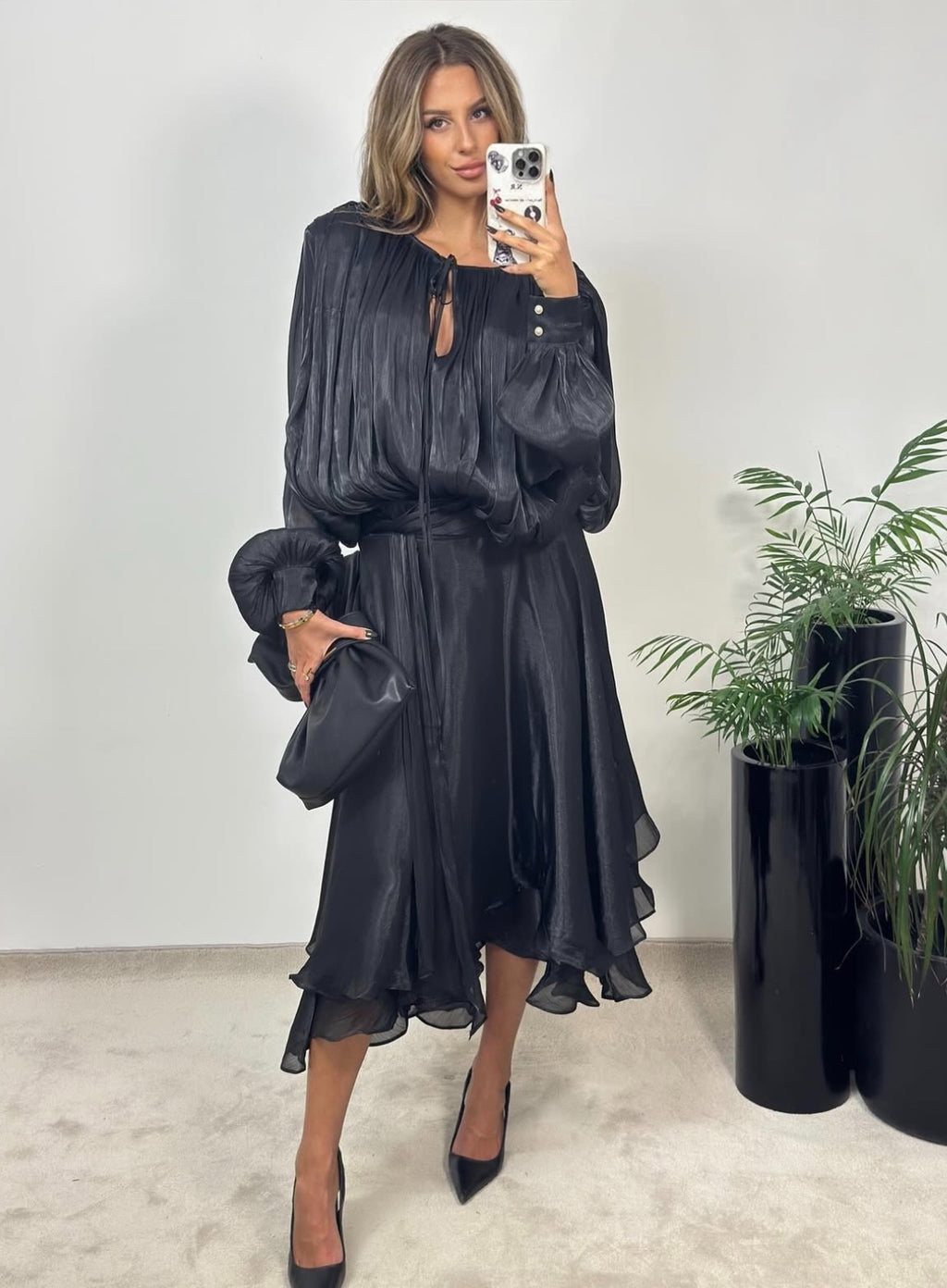 EUGÉNIE - CHIFFON DRESS