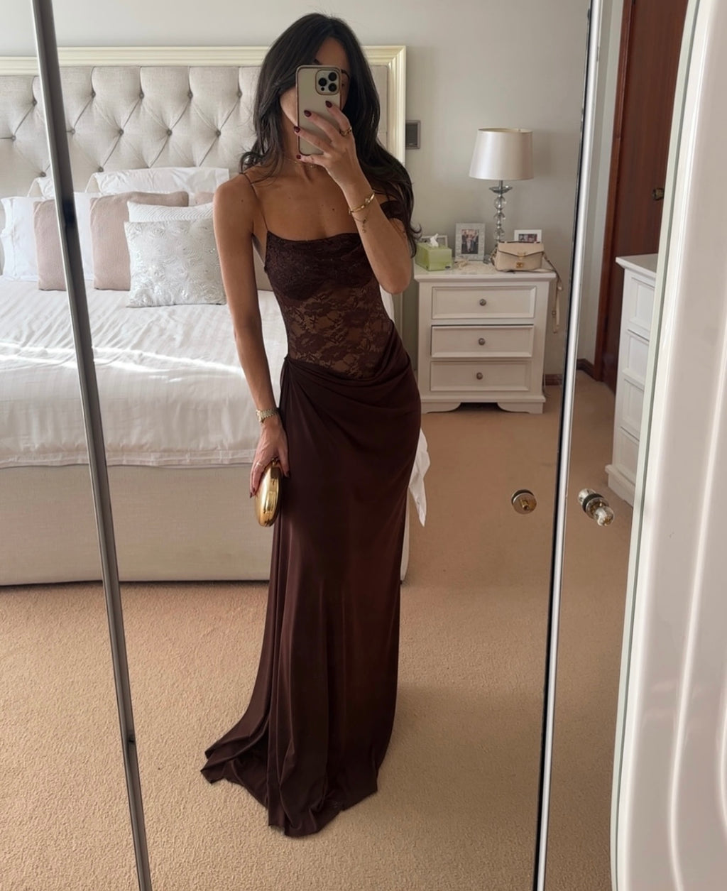 OPEHILA - LACE MAXI DRESS