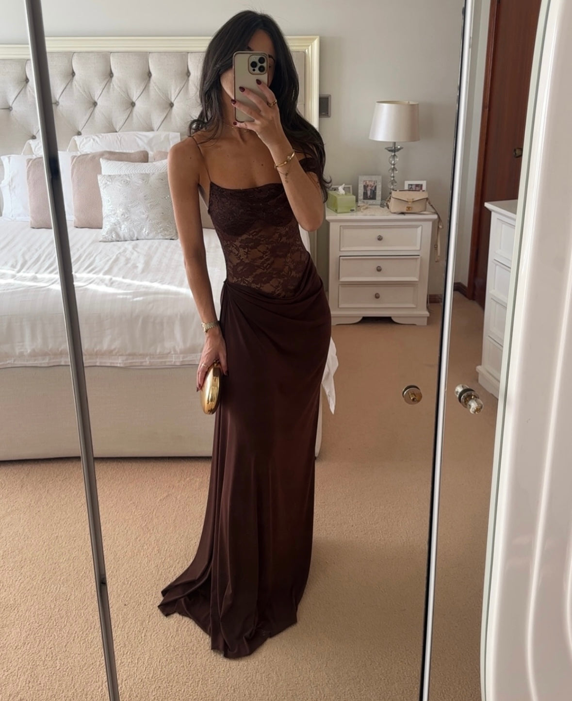 OPEHILA - LACE MAXI DRESS