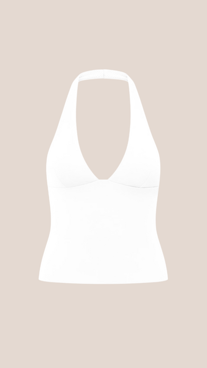 GISELLE - HALTERNECK TOP