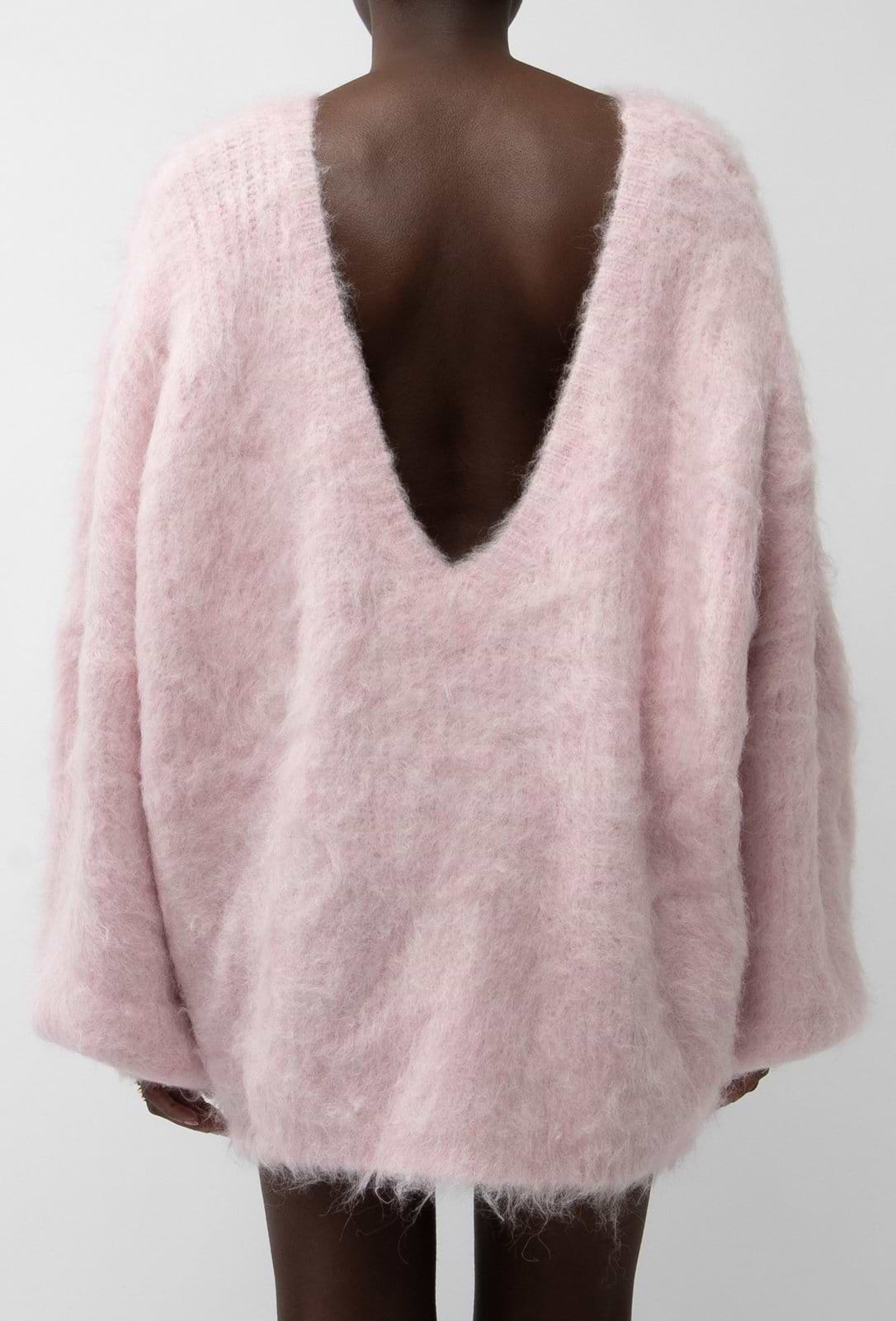 EVELYN - OVERSIZED KNIT JUMPER DRESS