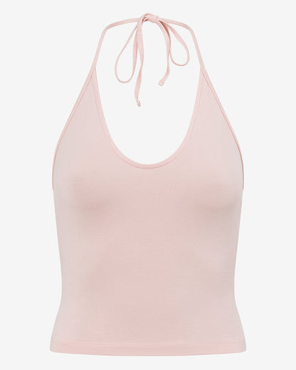 EBONY - TIE NECK TOP
