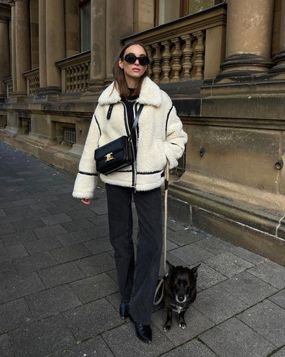 SKYE - SHERPA COAT