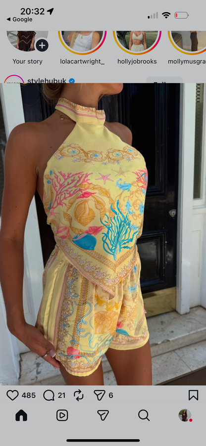 MARINA - SATIN CO-ORD