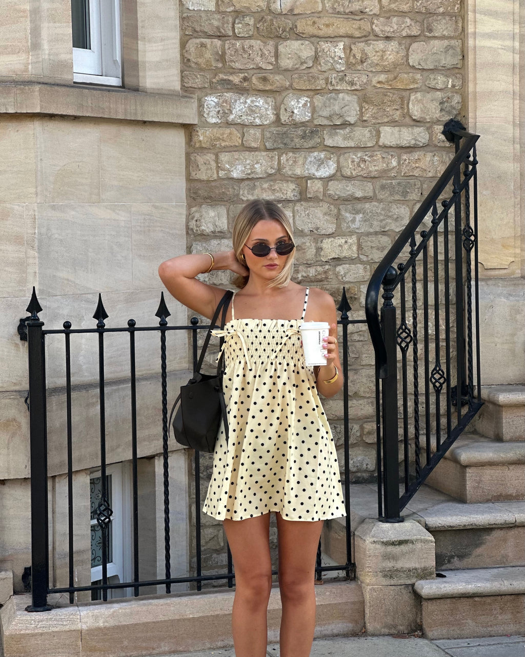JILLY - POLKA DOT MINI DRESS