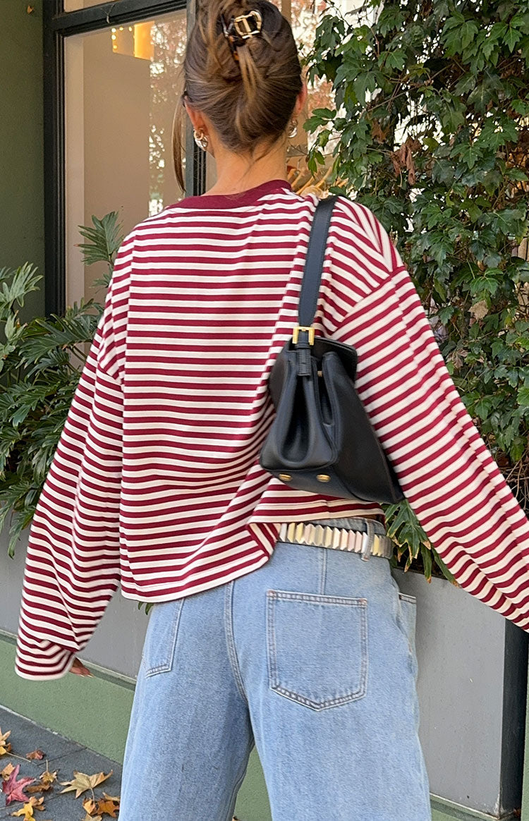 JUNO - STRIPED LONG-SLEEVE TEE