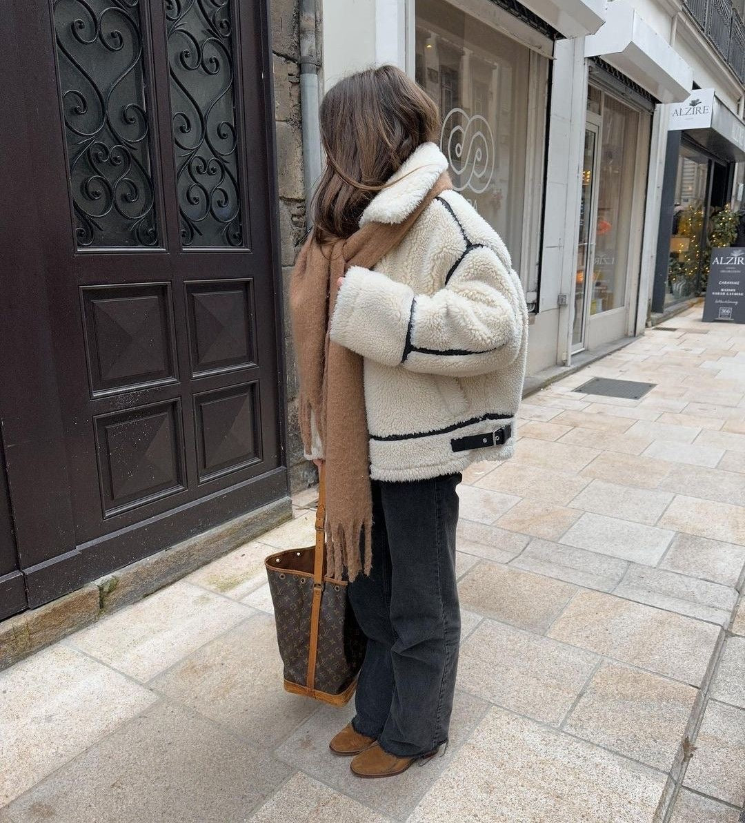 SKYE - SHERPA COAT