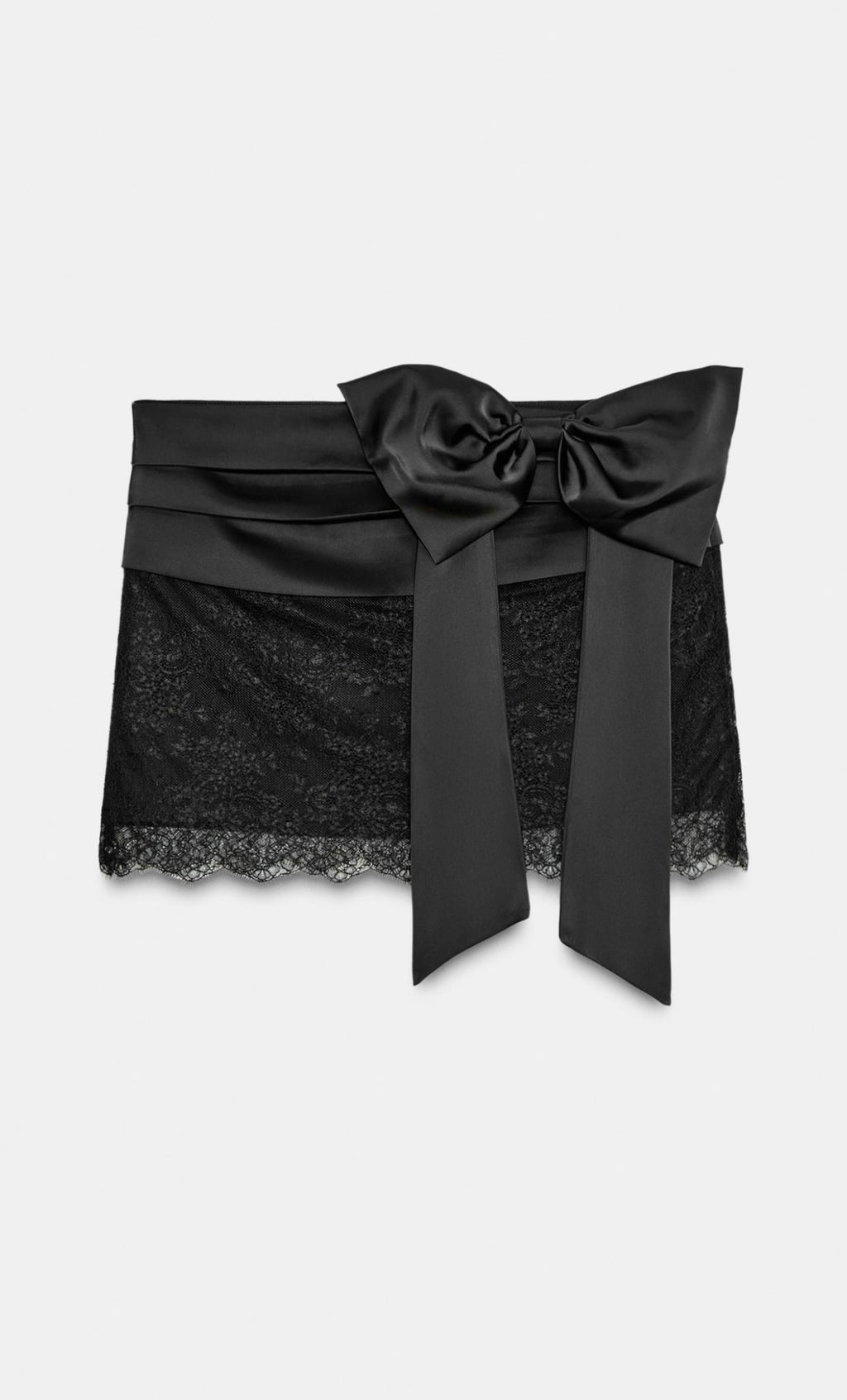 DEMI - LACE BOW DETAILED CO-ORD