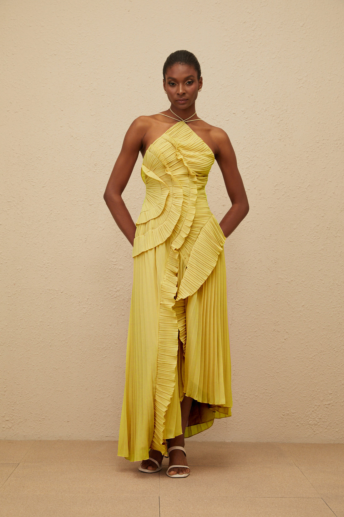DOLCE - RUFFLE MAXI DRESS
