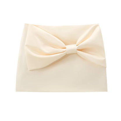 MARIE - BOW MINI SKIRT