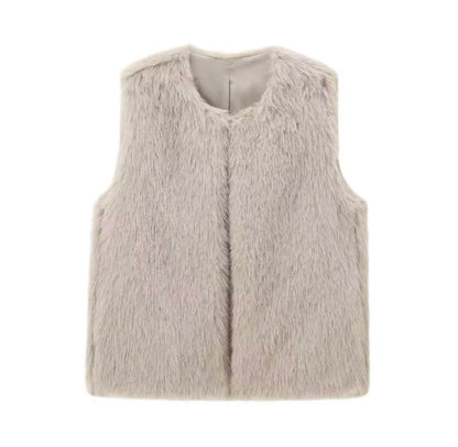 HEIDI - FAUX FUR GILET
