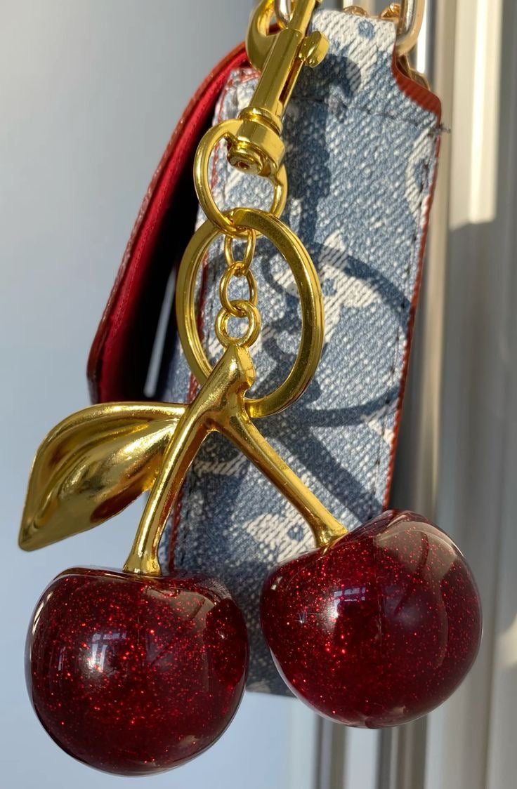 CERISE - CHERRY BAG CHARM