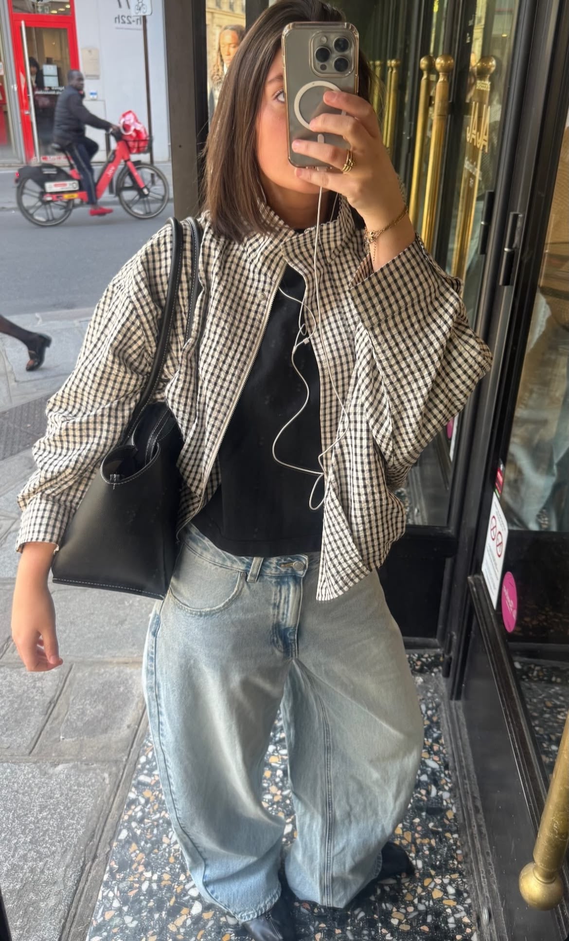 ALIX - GINGHAM JACKET