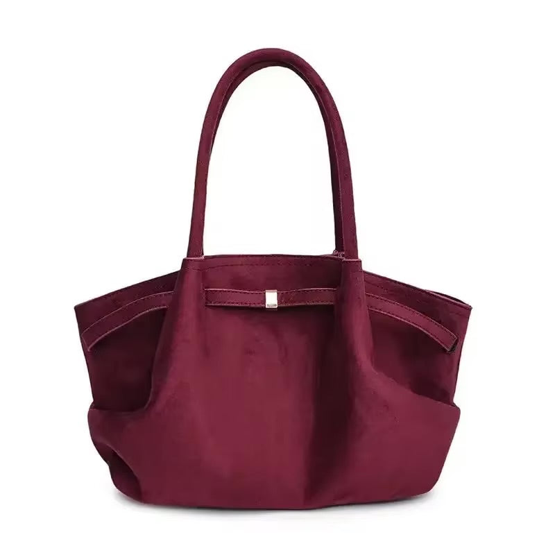DIANA - SUEDE STRUCTURED BAG