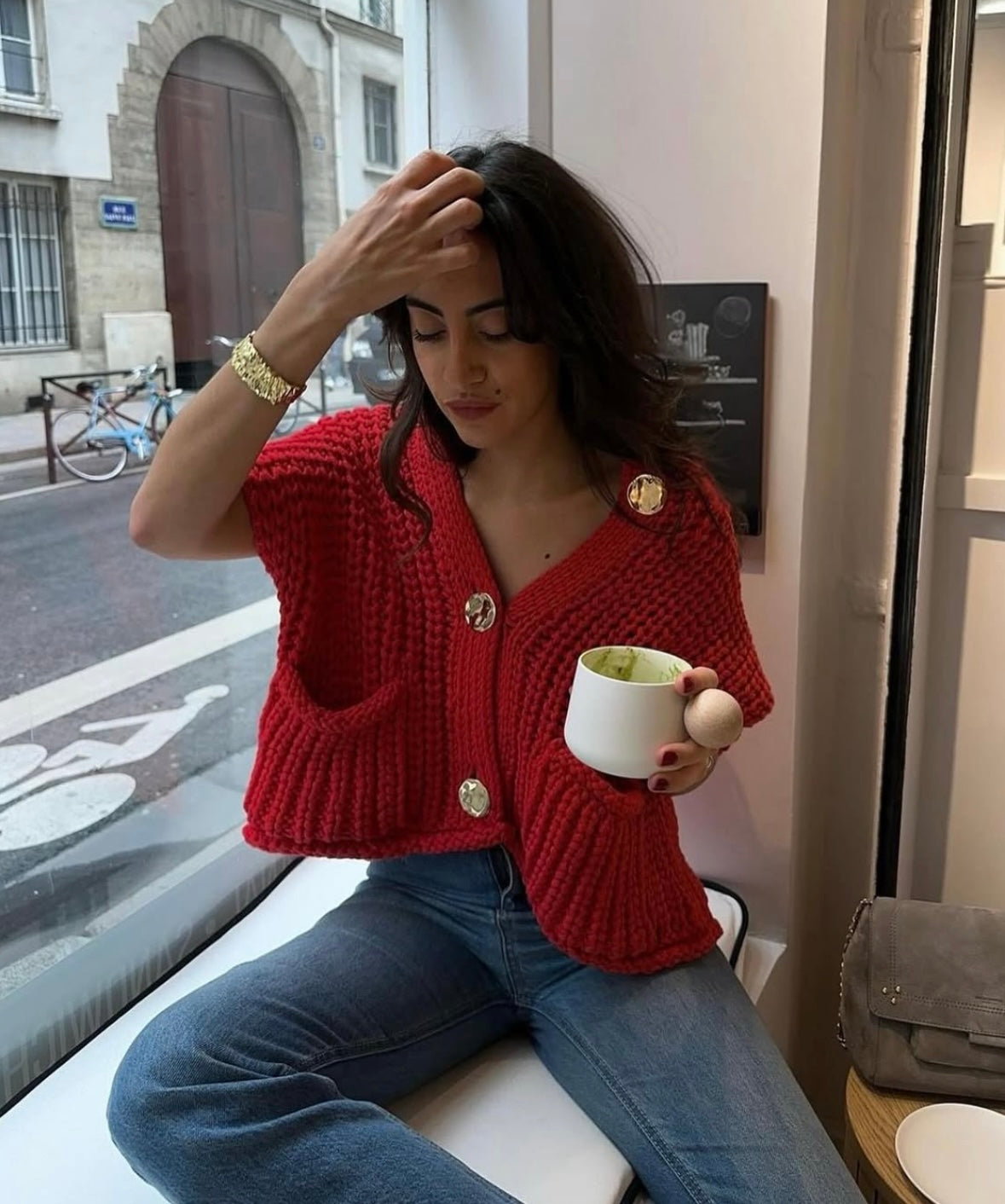 BRONWYN - CHUNKY KNIT VEST