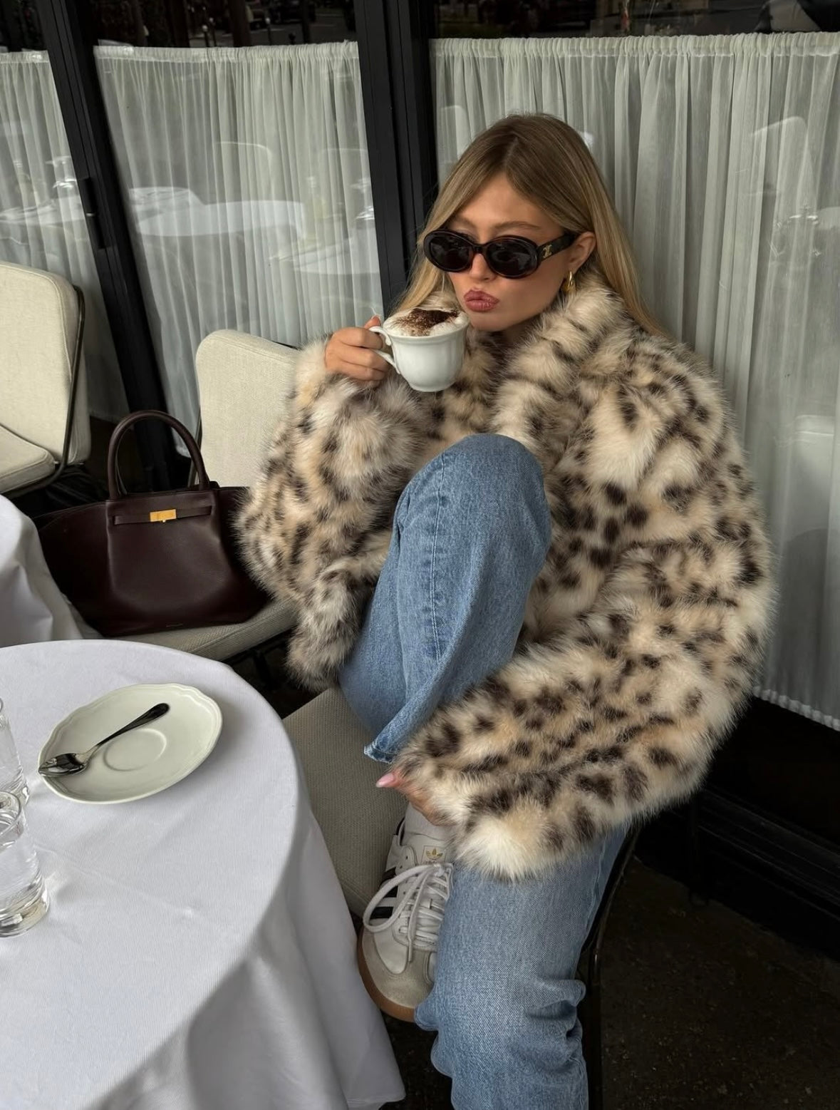 DEMURE - LIMITED EDITION FAUX FUR COAT