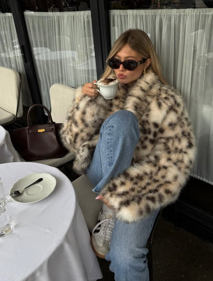 DEMURE - LIMITED EDITION FAUX FUR COAT