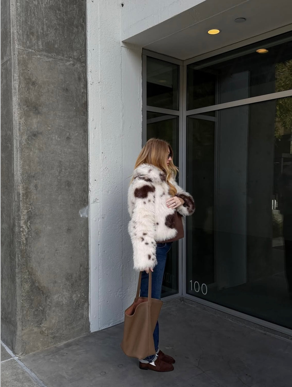 DEMURE - LIMTED EDITION FAUX FUR COAT