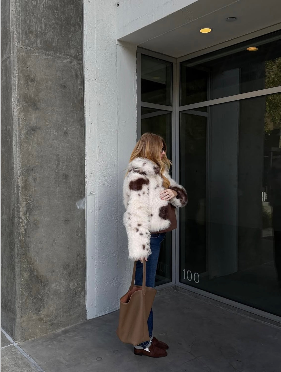 DEMURE - LIMTED EDITION FAUX FUR COAT