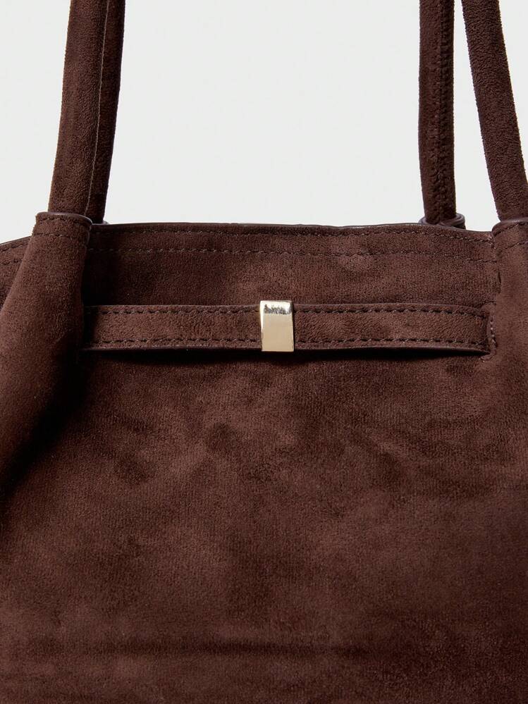 DIANA - SUEDE STRUCTURED BAG