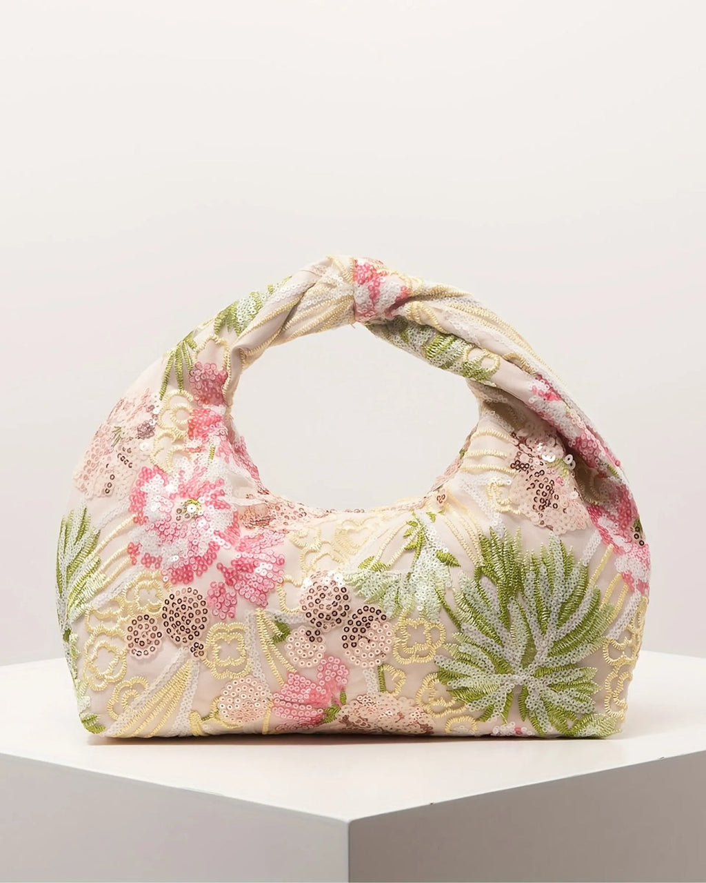CAMELLIA - EMBROIDERED BAG