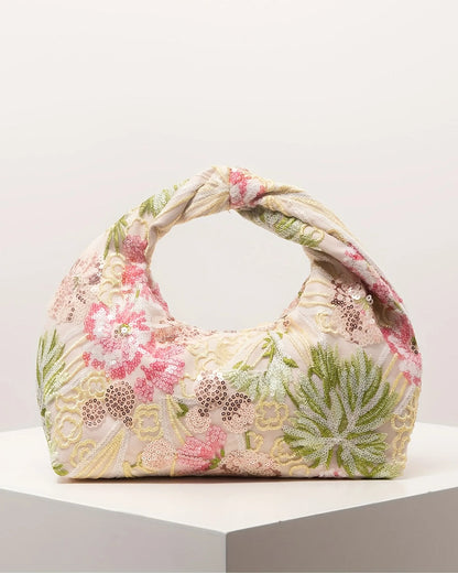 CAMELLIA - EMBROIDERED BAG