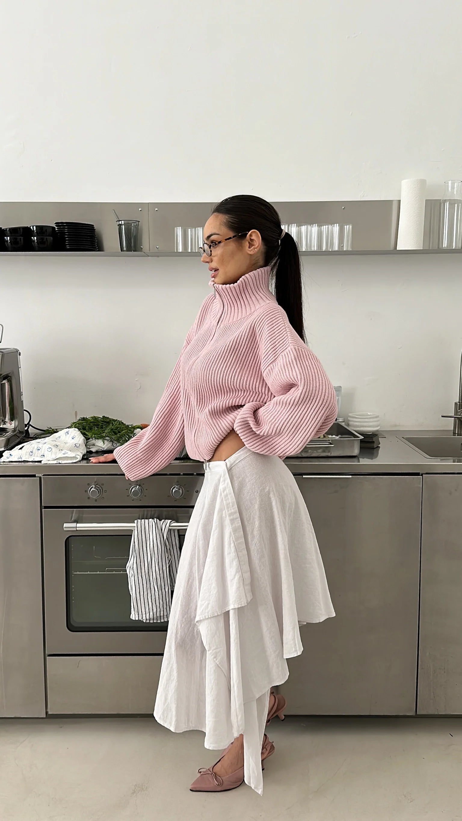 SADIE - CHUNKY ZIPPER CARDIGAN