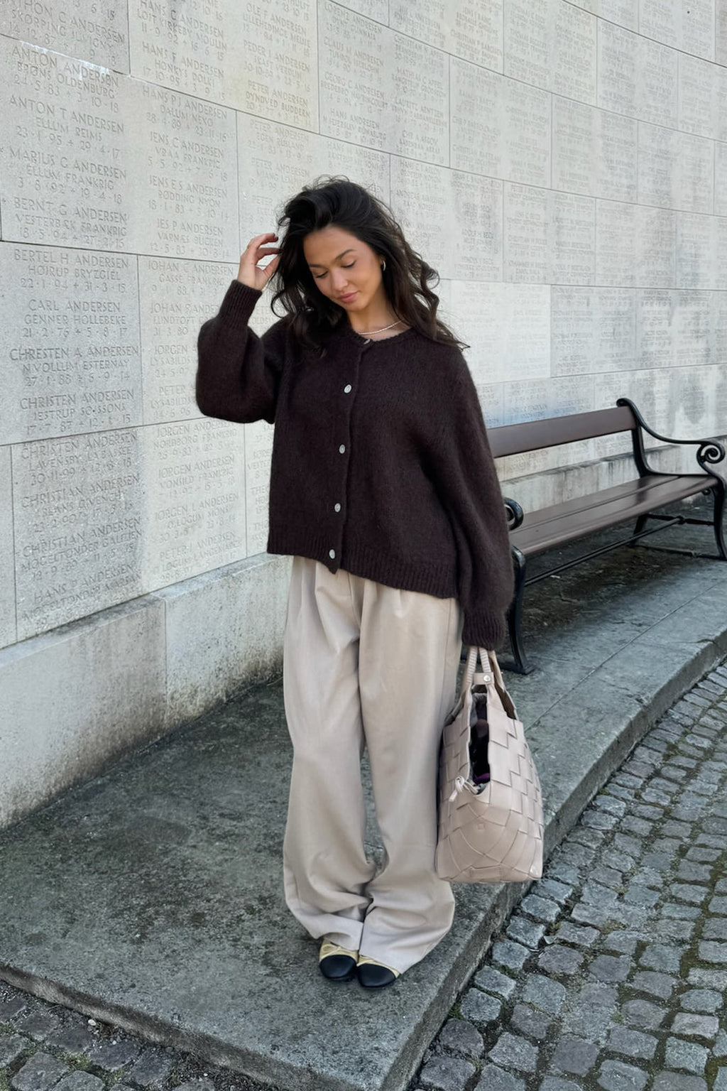 ALICE - KNITTED BUTTON CARDIGAN