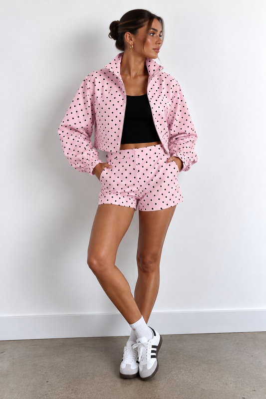 JUNE - POLKA DOT MINI SHORT