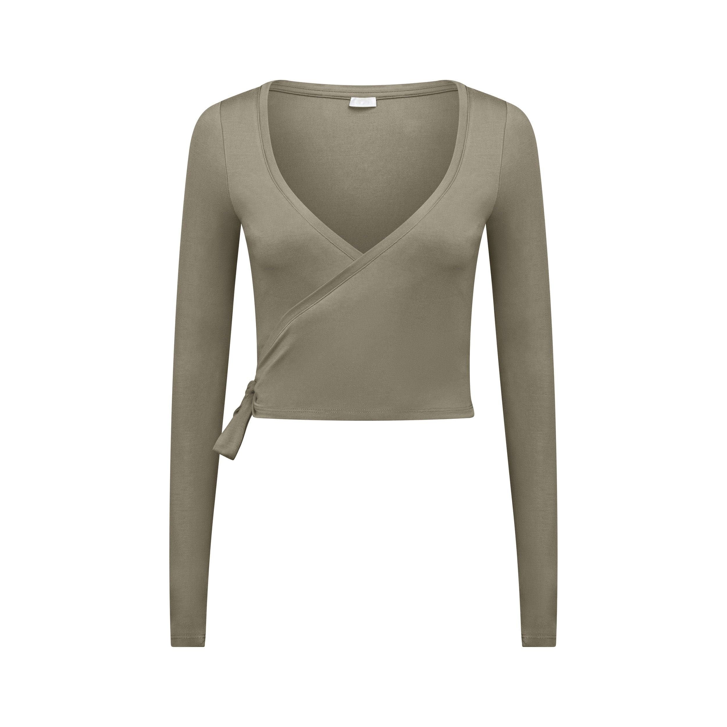 ANGELINA - PILATES WRAP TOP