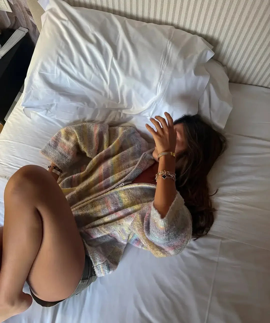HEIDI - STRIPED CARDIGAN