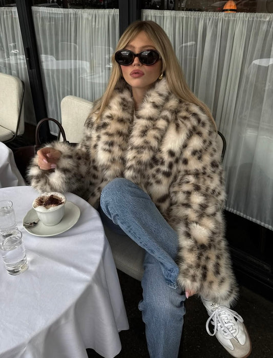 DEMURE - LIMITED EDITION FAUX FUR COAT