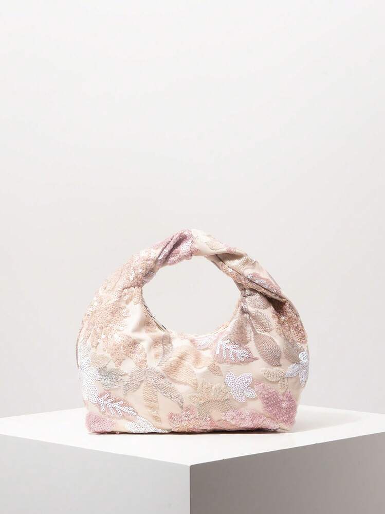 CAMELLIA - EMBROIDERED BAG