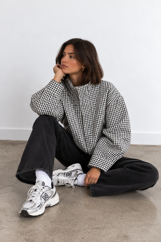 ALIX - GINGHAM JACKET