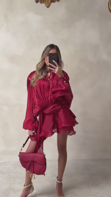 SERAPHINA - CHIFFON MINI DRESS