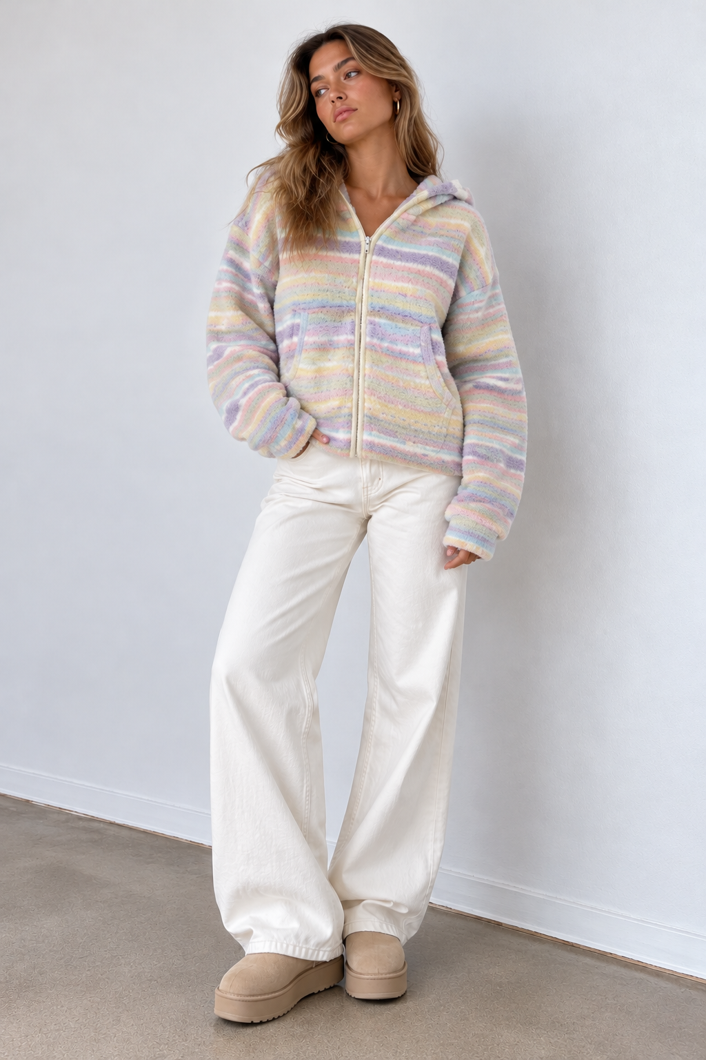 HEIDI - STRIPED CARDIGAN